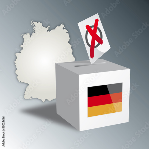 Bundestagswahl Wahlurne wählen Deutschland