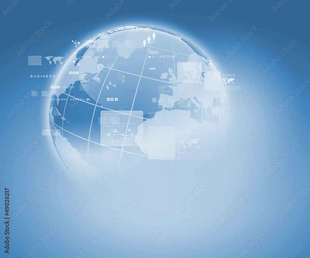 Internet concept illustration Internet concept illustration