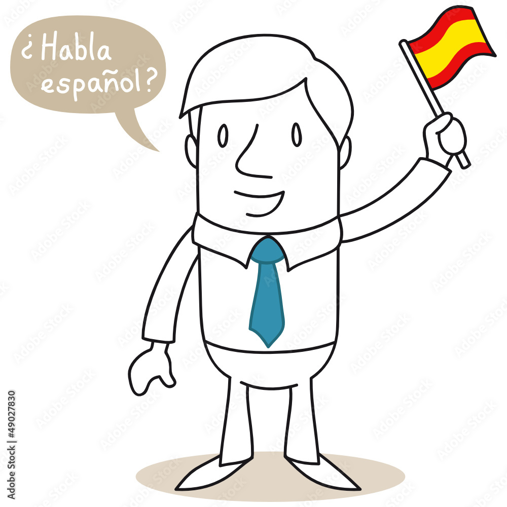 Geschäftsmann, spanisch, Habla espanol