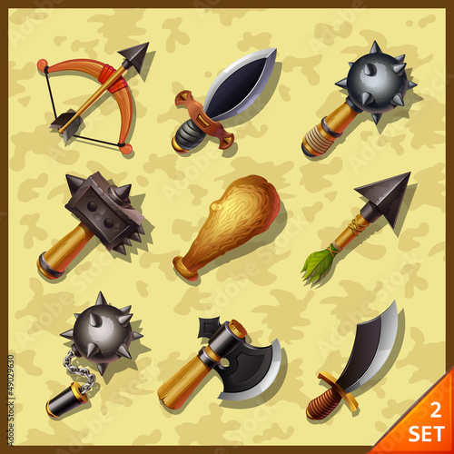 weapon icons-set 2 photo