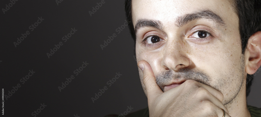 Fototapeta premium Portrait of a young man