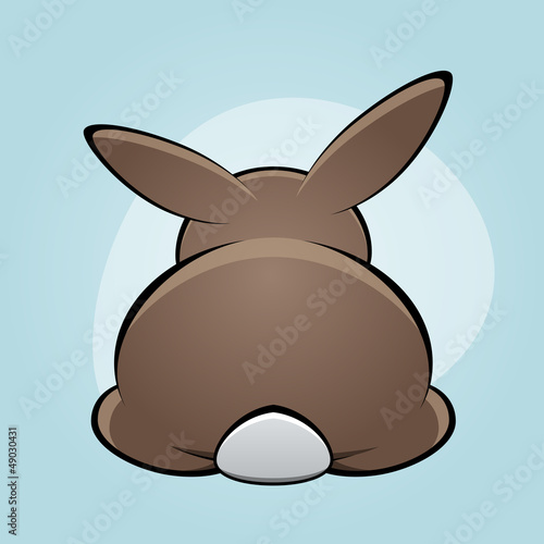 hase von hinten