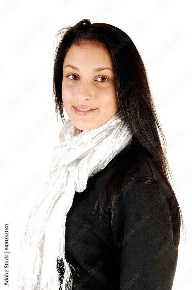 Portrait of teen girl. Portrait of teen girl.