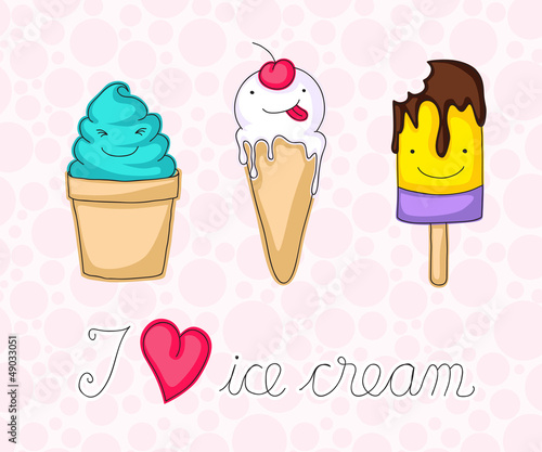 Ice cream set