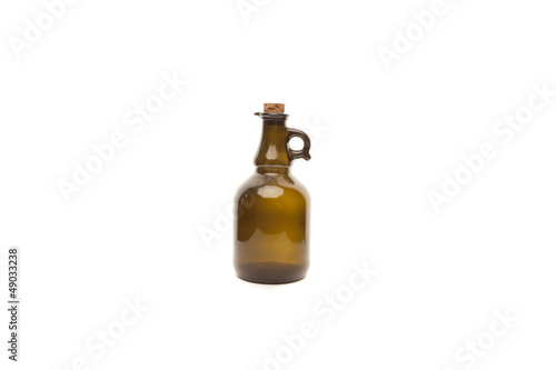 Magic bottle for potions isolated on white background