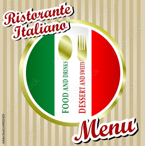 RISTORANTE ITALIANO MENU