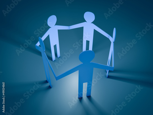 Paper men