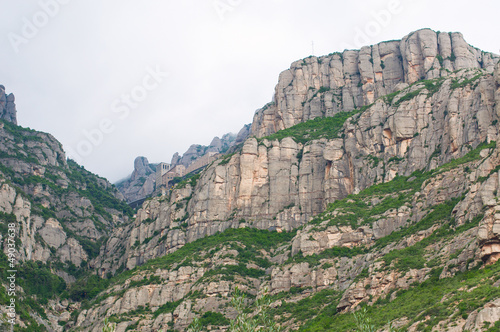 Monserrat mountain. Spain