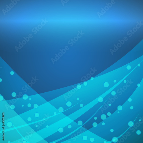 Blue abstract background