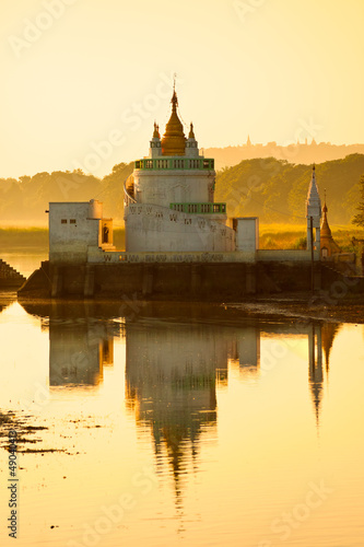 Amarapura ,Mandalay, Myanmar.