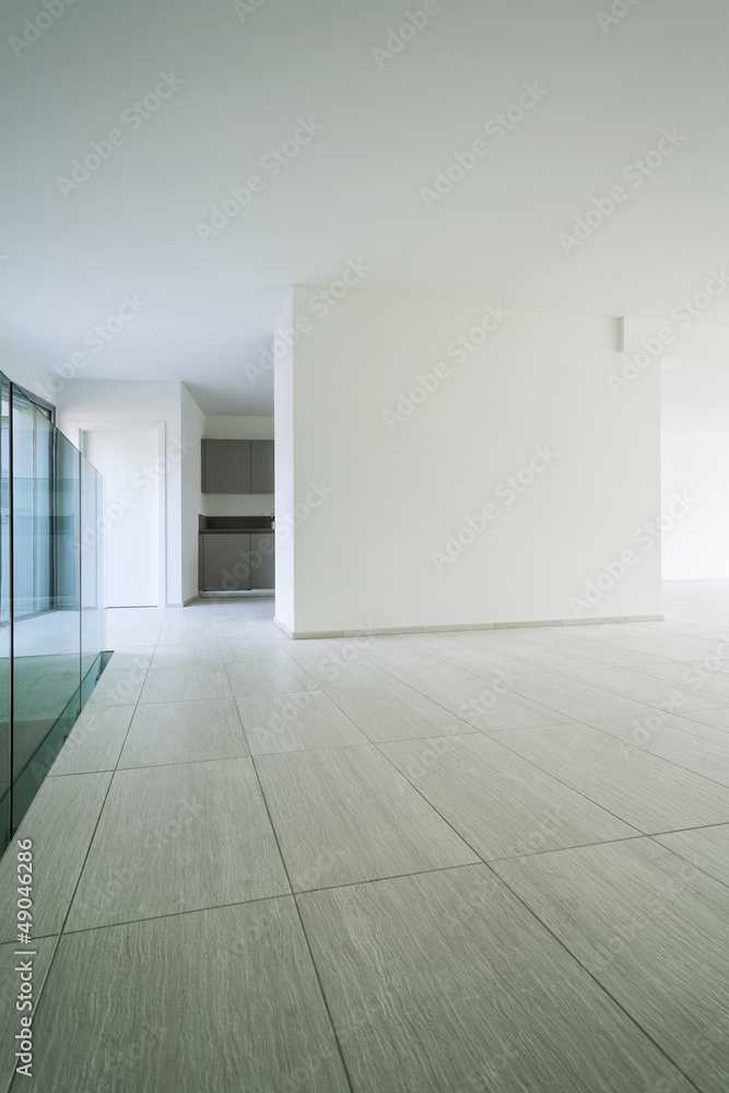 Obraz premium modern architecture, new empty apartment