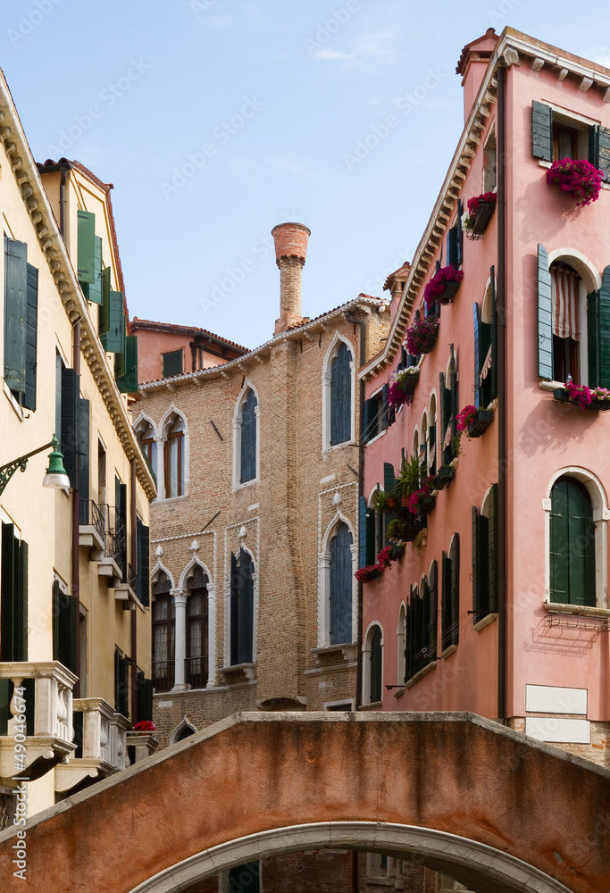 Typical Venice architecture.
