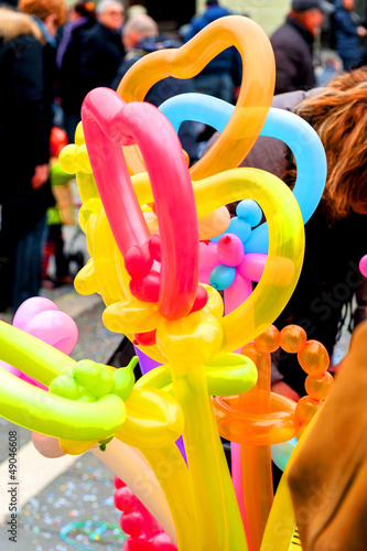 colored toy balloons