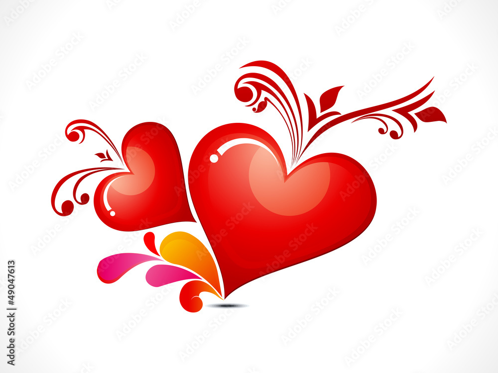 abstract creative heart abstract creative heart