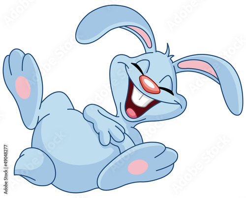 Laughing bunny