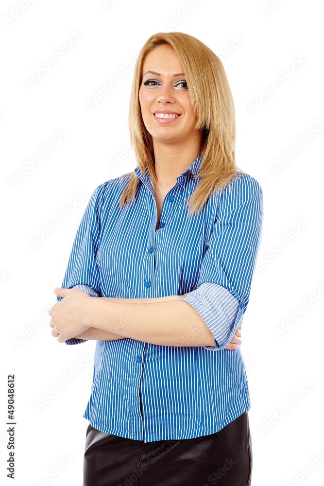 Young confident businesswoman Young confident businesswoman