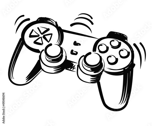 illustration of joystick