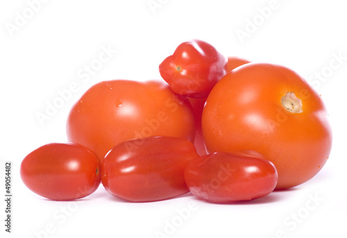 pile of tomatoes cutout