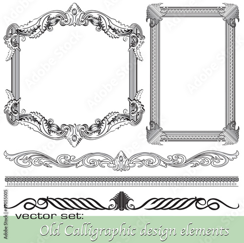Calligraphic Design Elements 28