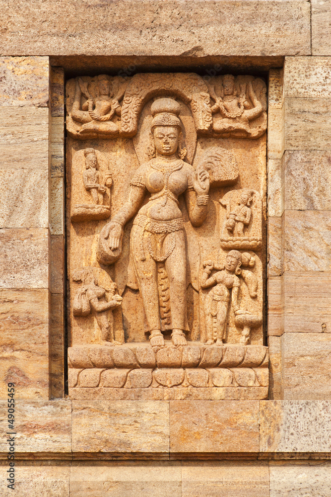 Carvings on the buddhist ruins at Ratnagiri. Carvings on the buddhist ruins at Ratnagiri.