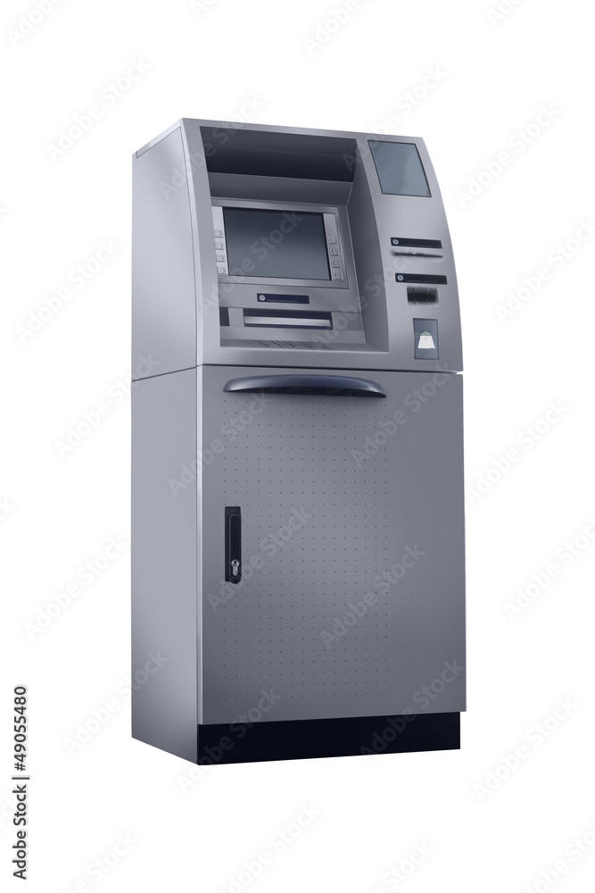 cash machine isolated retouched cash machine isolated retouched