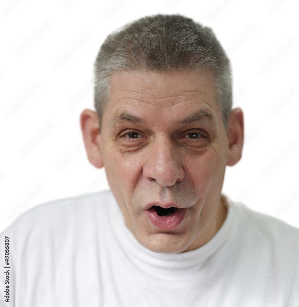 agitated man agitated man