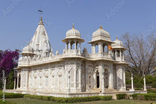 The cenotaphs at Shivpuri. Madhya Pradesh.
