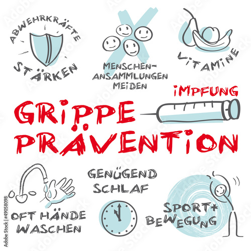 Grippe Prävention Impfung Grippewelle