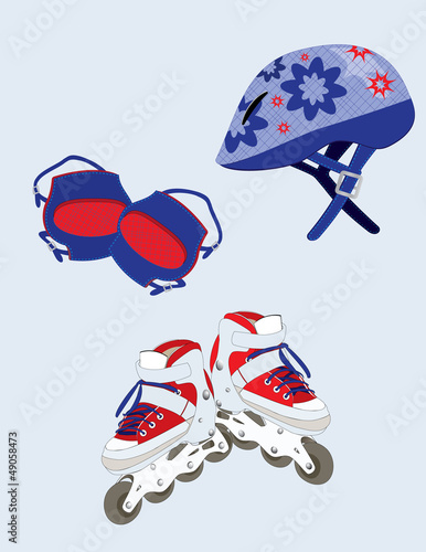 Roller skating equipment