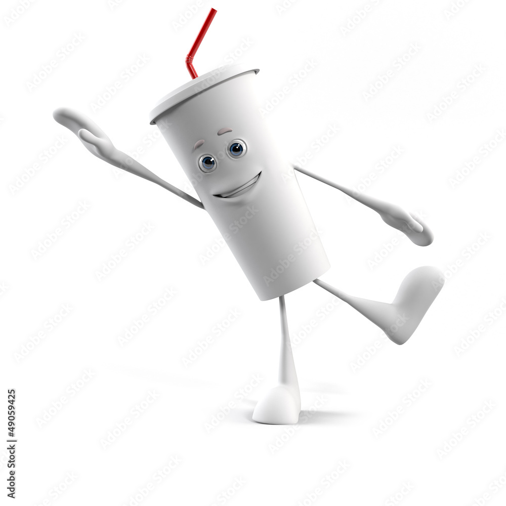 3d rendered illustration of a cup 3d rendered illustration of a cup