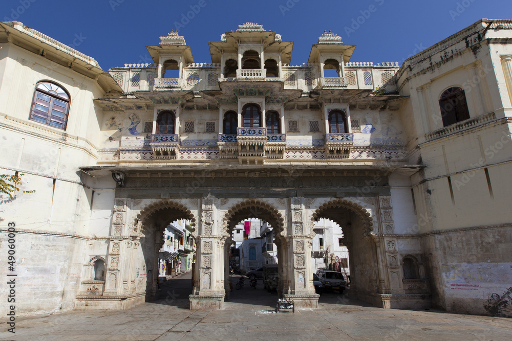Bagore-ki-Haveli, Udaipur, Rajasthan.
