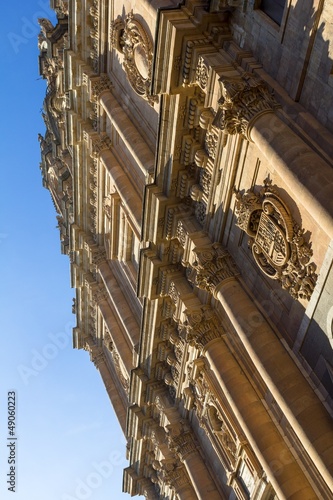 The Salamanca pontifical University. Side angle