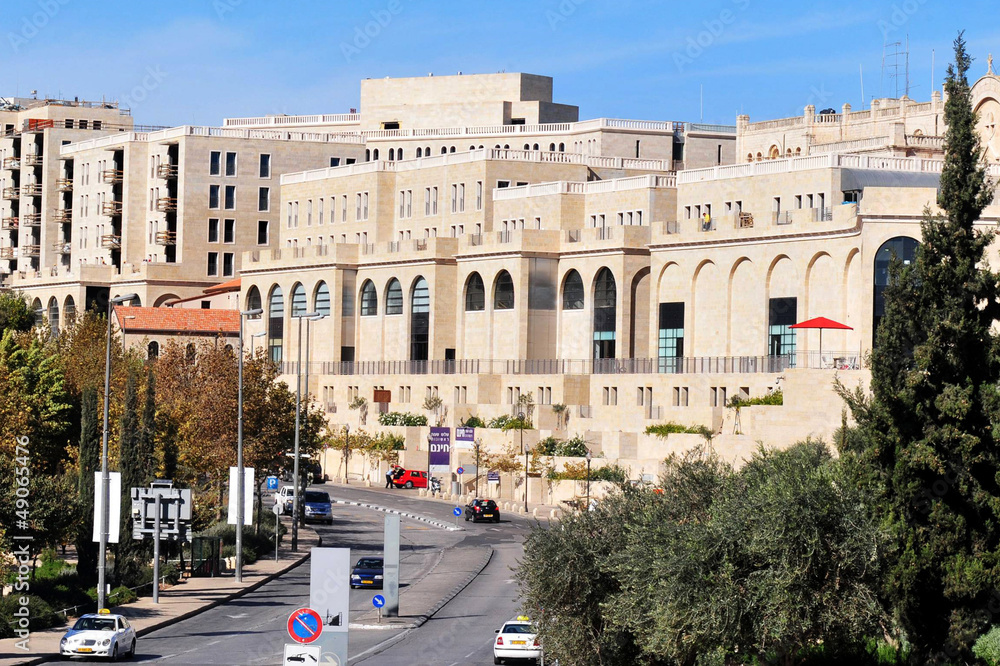 Mamilla shopping mall in Jerusalem Israel