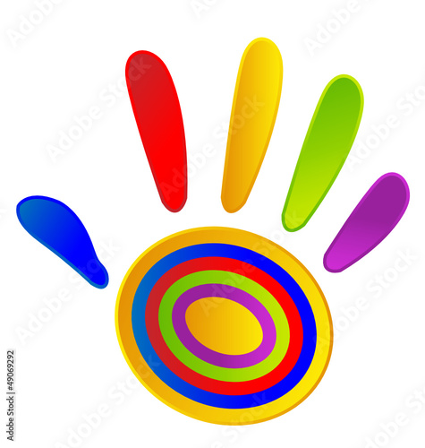 Hand painted with vivid colors