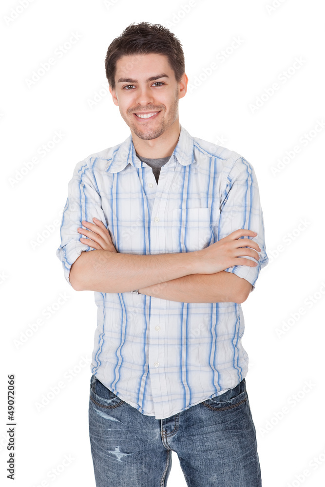 Smiling young man Smiling young man
