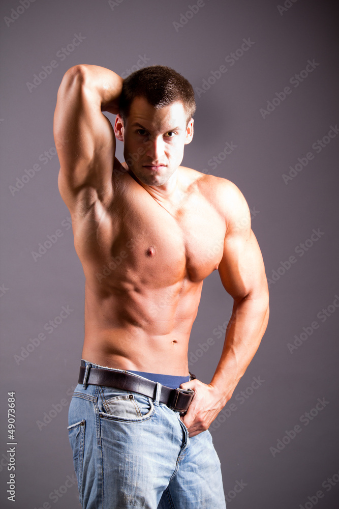 muscular man muscular man