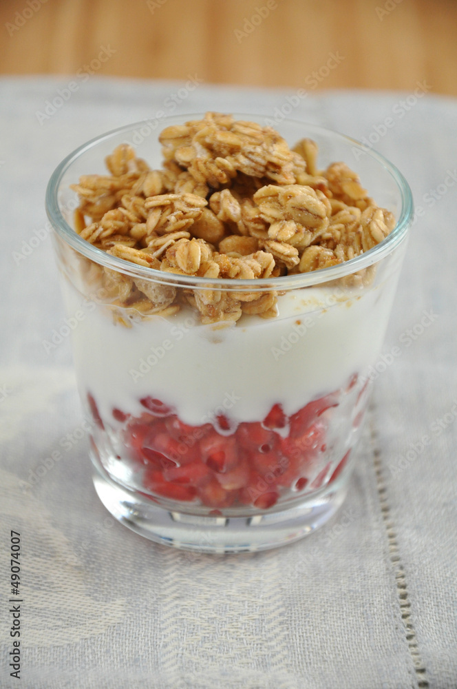 Granatapfel Müsli Granatapfel Müsli