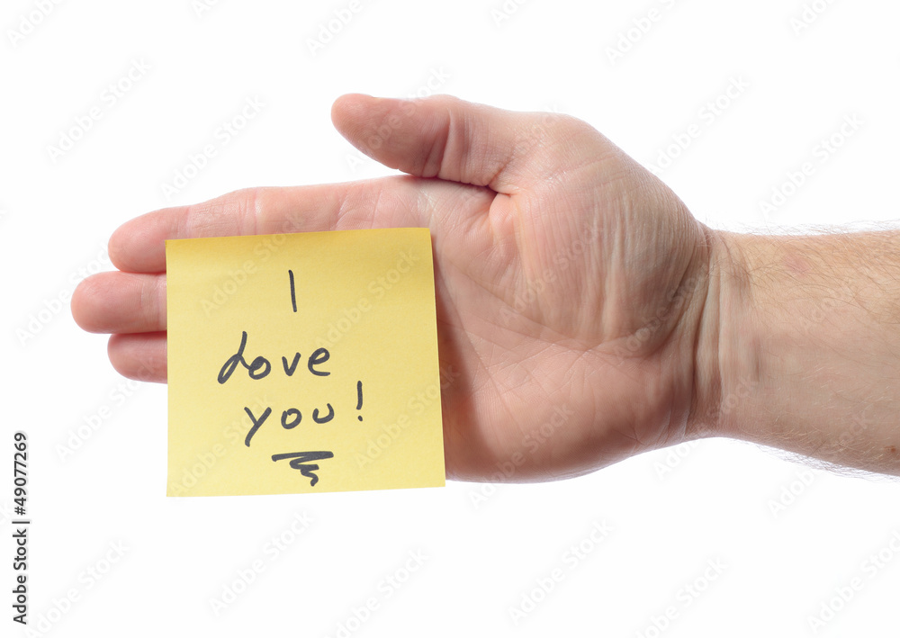 post it i love you post it i love you
