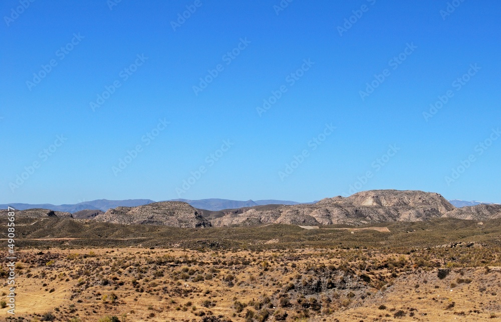 Andalusian landscape, Almeria, Spain © Arena Photo UK