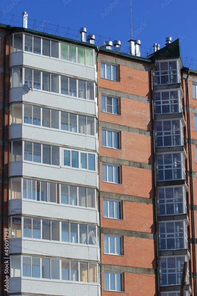 Fototapeta premium apartment building