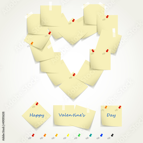 Heart from papers