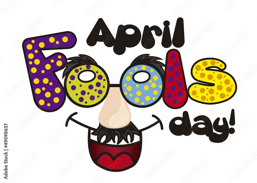 Fototapeta premium april fools day