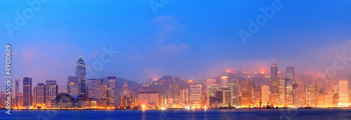 Photography Hong Kong Victoria Harbor panorama