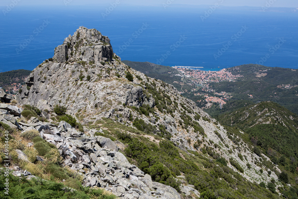 Monte Capanne in Italien