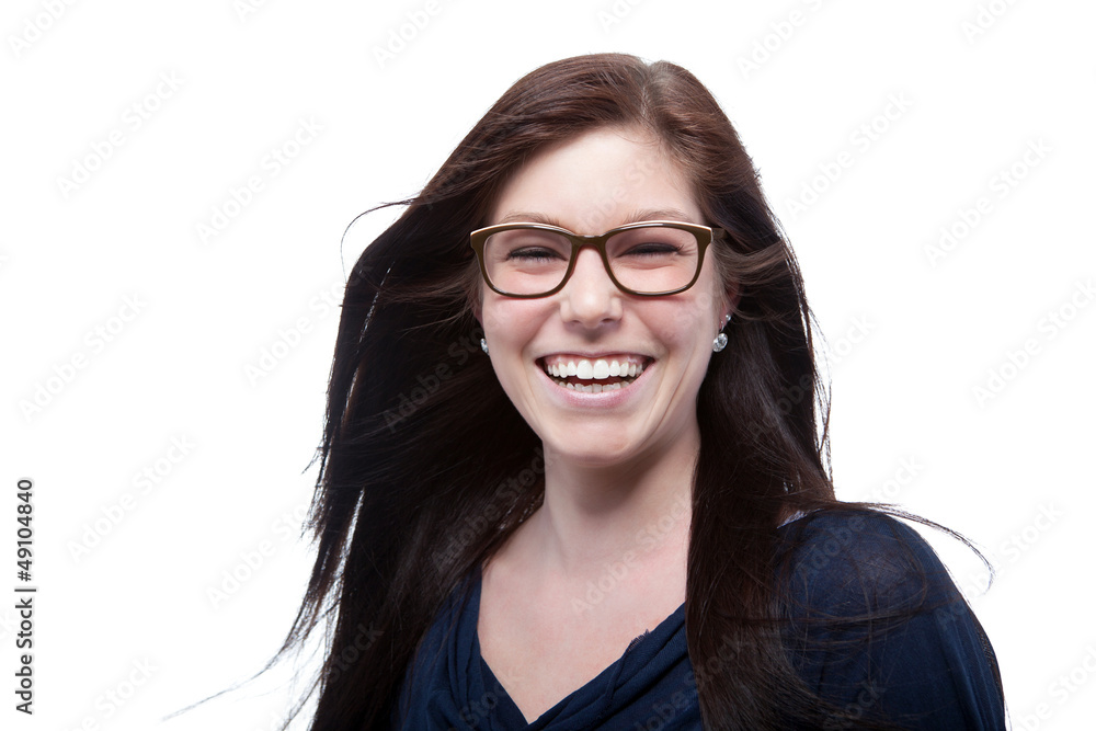 Portrait Of Happy Woman