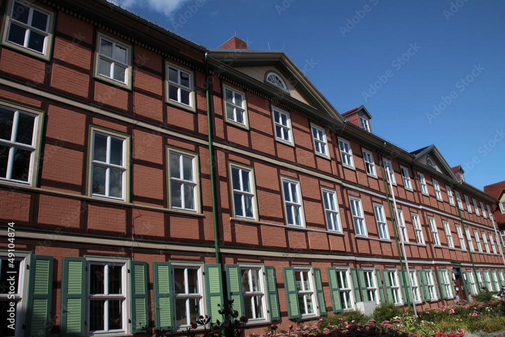 Fachwerkhaus am Nicolaiplatz in Wernigerode (Sitz der Polizei)
