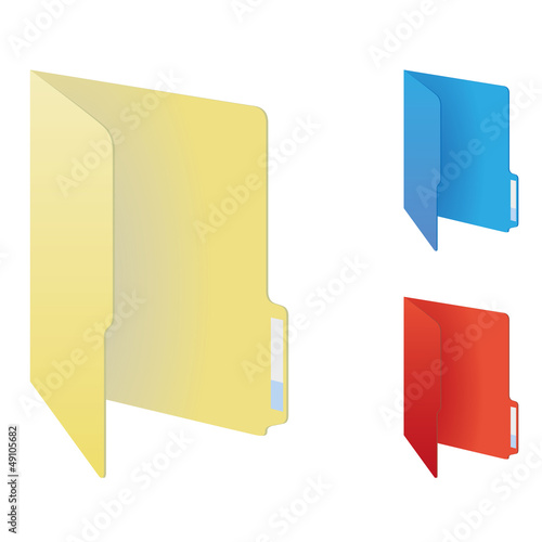 Vector folders