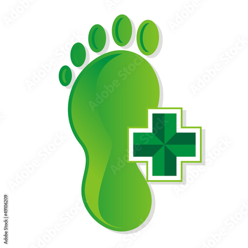 podiatrist_foot_medical_vector_logo