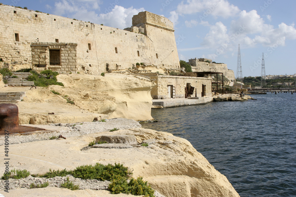 Former Royal Navy Fleet Lido, Ricasoli, Malta