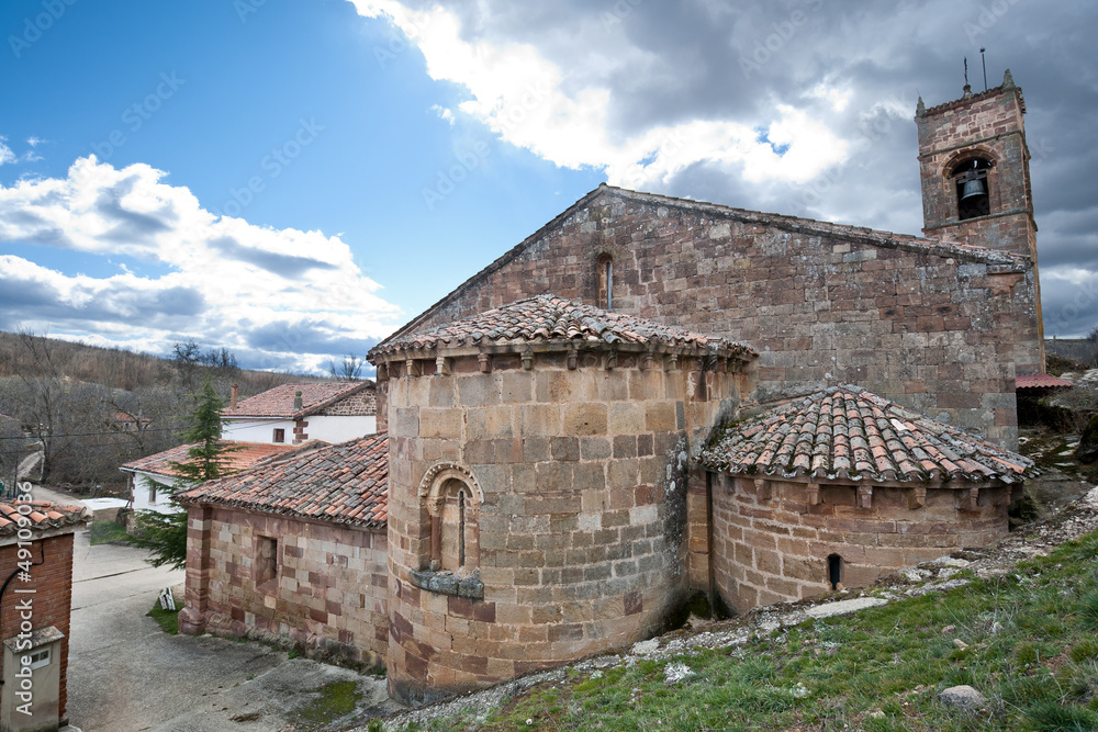 San Millan de Lara Church, Burgos Province, Spain